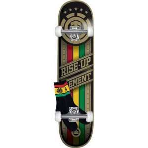  Element Rise Up Banner Complete Skateboard   8.0 w/Raw 