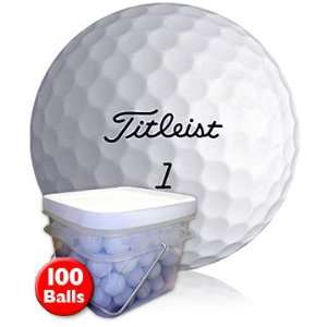    100 Mint Titleist Pro V1 Used Golf Balls: Sports & Outdoors