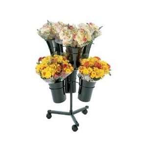  Mobile Flower Display with 6 Vases Arts, Crafts & Sewing