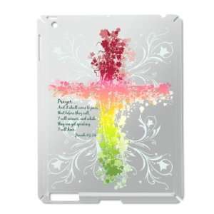  iPad 2 Case Silver of Prayer Cross 