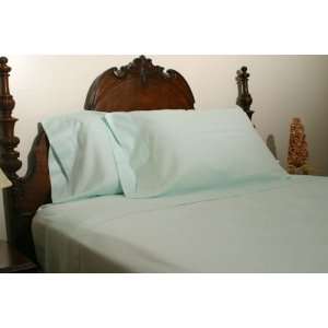   Set 100% Egyptian Cotton Solid Sateen 400 Thread Count.(Sage) King
