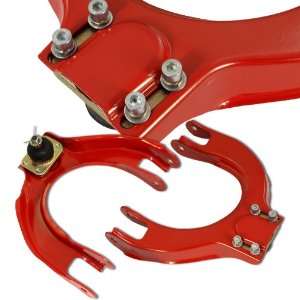   Integra High Performance Red Adjustable Front Camber Kit Automotive