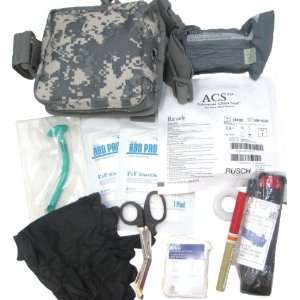  FA201 Enhanced IFAK First Aid Kit Level 2   Black Carry 