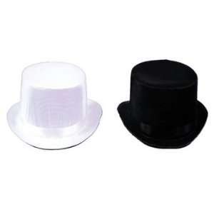  Top Hat TRANS.SILK, WHITE, Lg