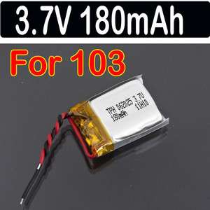   RC Lipo Battery BATTERIE AKUU For F103 AVATAR 4CH RC Helicopter  