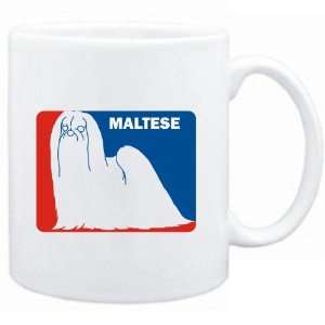  Mug White  Maltese Sports Logo  Dogs: Sports & Outdoors