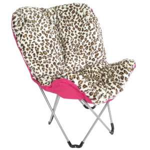  Butterfly Chair In Leopard Fur