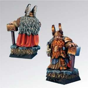  28mm Fantasy Miniatures: Baldur Dwarf Lord: Toys & Games