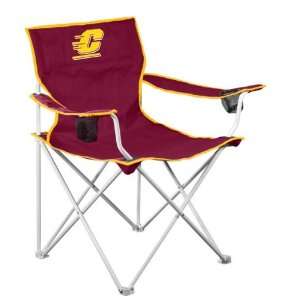  Central Michigan Chippewas Deluxe Chair: Sports & Outdoors