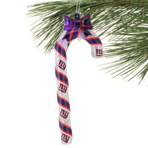  NFL New York Giants Light Up Candy Cane Ornament: Sports 