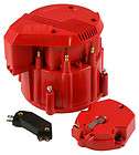   Red Brass Terminal Cap Rotor & Module Tune Up Kit + 65kv Ignition Coil