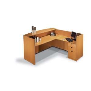  L Shaped Reception Desk by Offices to Go: Office Products