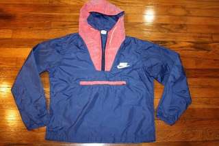   vtg 70s / 80s orange tag NIKE WINDRUNNER hoodie jacket * windbreaker