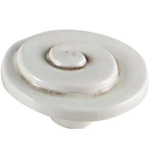   Ceramic Series 1.75 Diameter Spiral Knob 400020