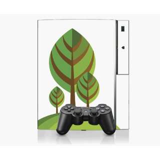 PS3 Playstation 3 Console Skin Decal Sticker  Green Planet