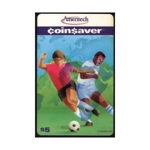 Collectible Phone Card: $5. World Sports: Soccer Card   Futbol   (From 