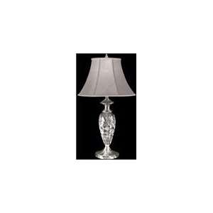  Dale Tiffany Fabric Britney Crystal Table Lamp: Home 