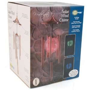  Solar Lighted Wind Chime: Patio, Lawn & Garden