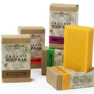 Organic Bar Soap by Bluecorn   Lavender (4 ounce):  Grocery 