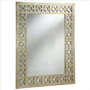  Crestview Wall Mirror in Silver