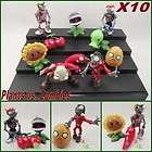 Plants vs. Zombies to new 2 Figures lot of 10 pcs loose dh41