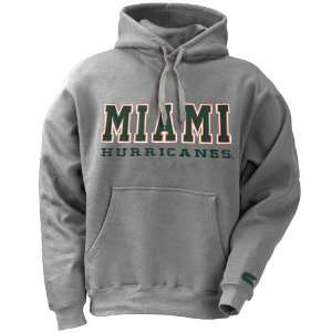  Miami Hurricanes Ash Training Camp Hoody Sweatshirt 