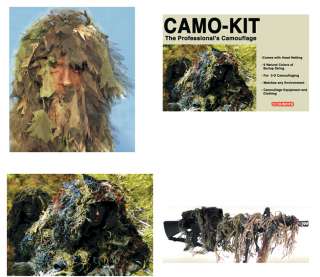 Camouflage Paintball/Hunting Ghillie Suit CAMO KITS  