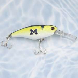  Michigan Wolverines Minnow Fishing Lure