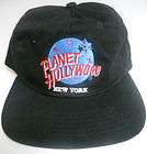 Planet Hollywood New York, Black Hat/Cap, SNAPBACK, wholesale lot of 