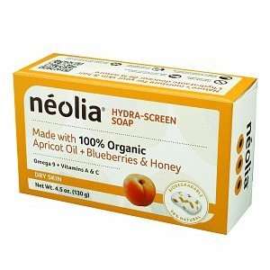  Neolia Hydra Screen Apricot Oil Soap for Dry Skin, 4.5 oz Beauty