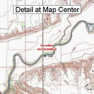   Map   Vermillion, South Dakota (Folded/Waterproof)