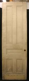 10 7+ Antique Victorian Interior Pine Doors 5 Raised Panels  
