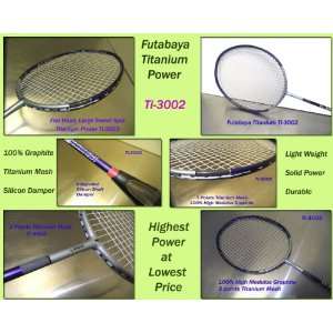  Genji Sports Badminton Racket Futabaya Ti 3002 Sports 