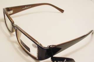    Pablo Zanetti Rhinestone Reading Glasses +2.00 R1205 Size 53 13 135