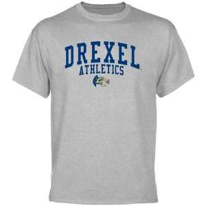  Drexel Dragons Athletics T Shirt   Ash