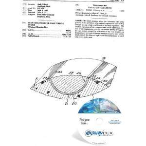   Patent CD for HEAT EXCHANGER FOR A GAS TURBINE ENGINE: Everything Else