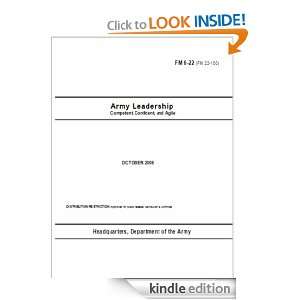 Army Leadership Manual (FM 22 100) Department of the Army HQ  
