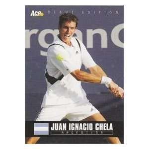 Juan Ignacio Chela Tennis Card 