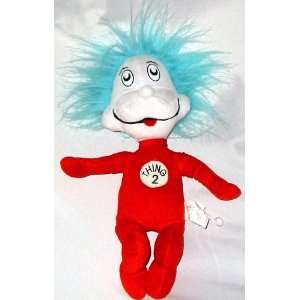    Dr Seuss Cat in the Hat 17 Plush Thing 2 Doll: Toys & Games
