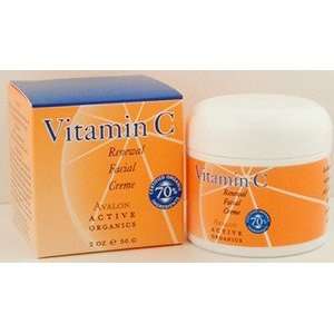  Avalon Organics Vitamin C Renewal Facial Creme 2oz Health 