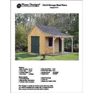   Cottage Shed with Porch Project Plans  Design #81220: Kitchen & Dining