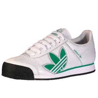 Adidas Mens Samoa Trefoil XL Skate Shoe Black, White, Green