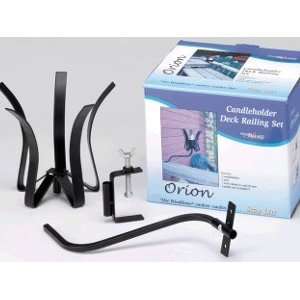  Orion Wind Proof Candle Holder Deck Mount Set: Home 