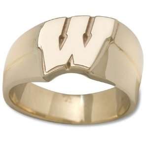  Wisconsin Badgers New Motion W 1/2 Mens Ring (Size 10 