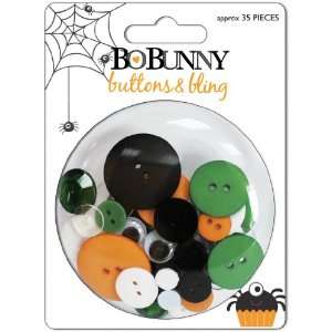 Bo Bunny Buttons & Bling Boo Crew