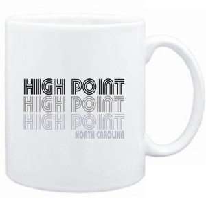  Mug White  High Point State  Usa Cities Sports 
