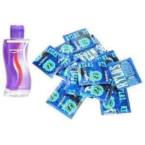  Atlas Premium Latex Condoms Lubricated Studded 108 condoms 