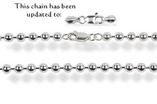   Ball Chain Necklace 50cm 20 4mm Thick HeavyWeight 925 Mens  