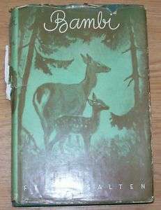 Bambi 1931, by Felix Salten, Illustrated by Kurt Wiese  