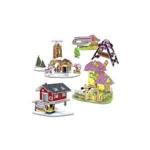  3D Theme Park Puzzle Toys & Games